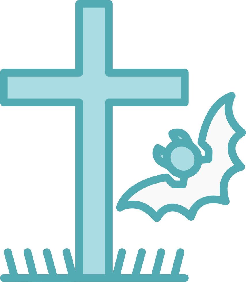 Cemetery Vector Icon