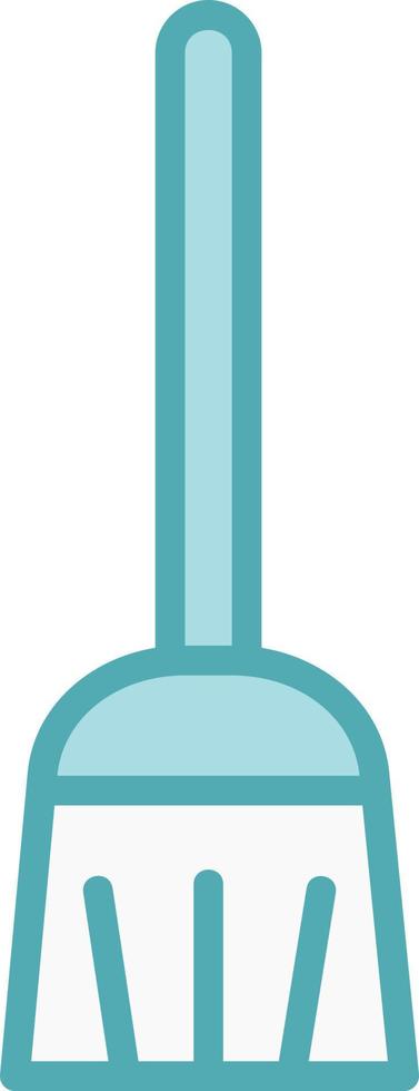 Flying Broom Vector Icon