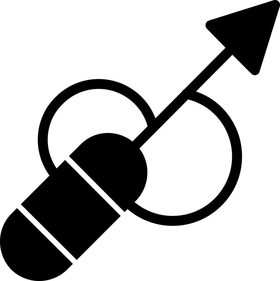 Harpoon Vector Icon Design