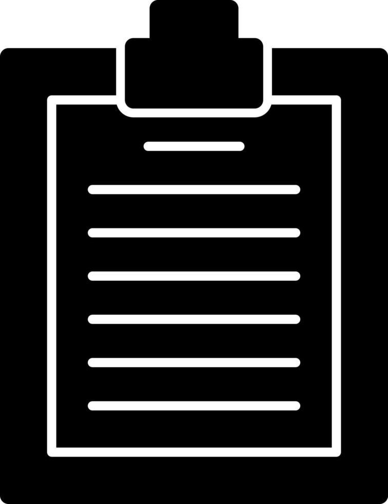 Clipboard Vector Icon Design