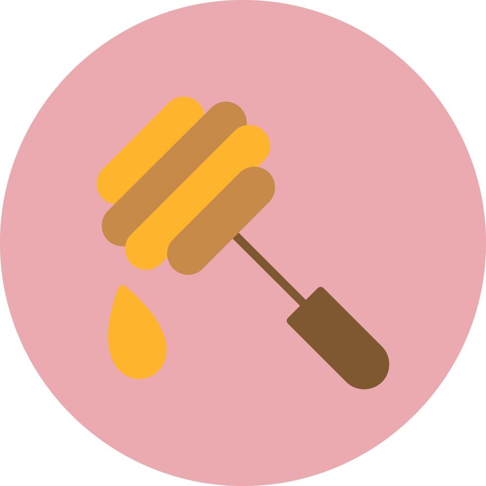 Honey Dipper Vector Icon