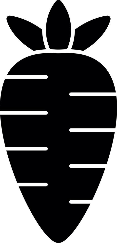 Carrot Vector Icon Design