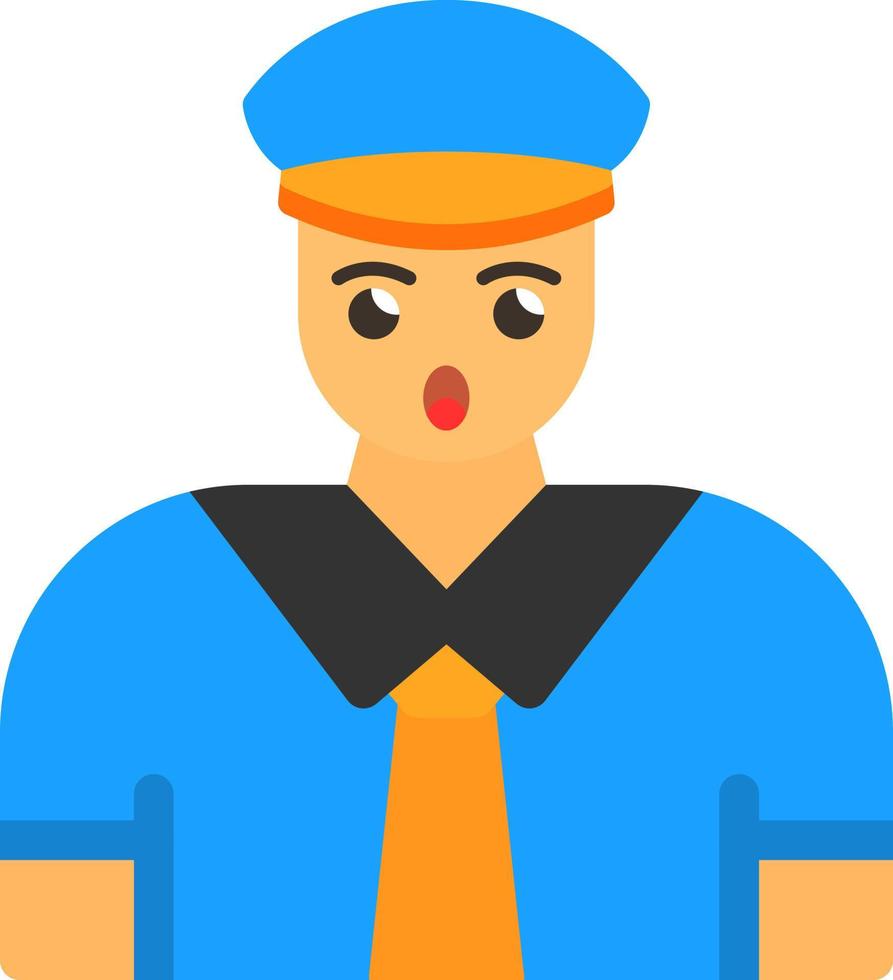Steward Vector Icon Design