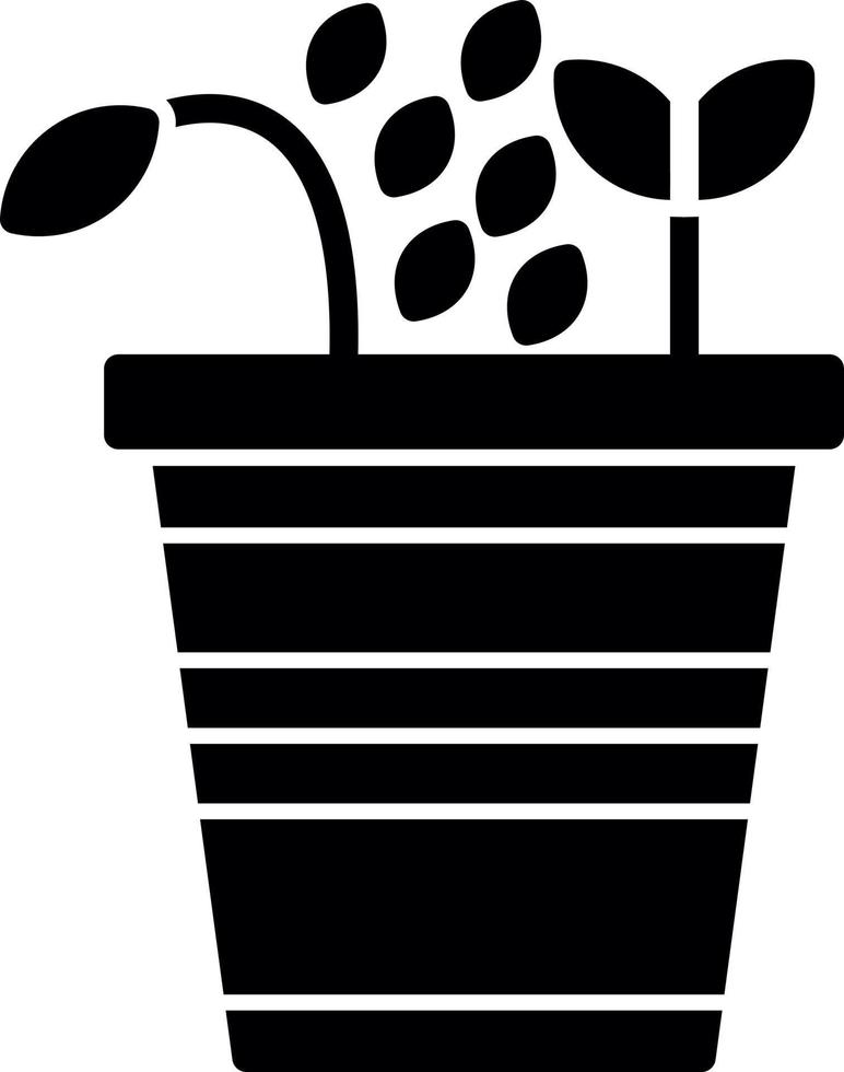 Seeding Vector Icon Design