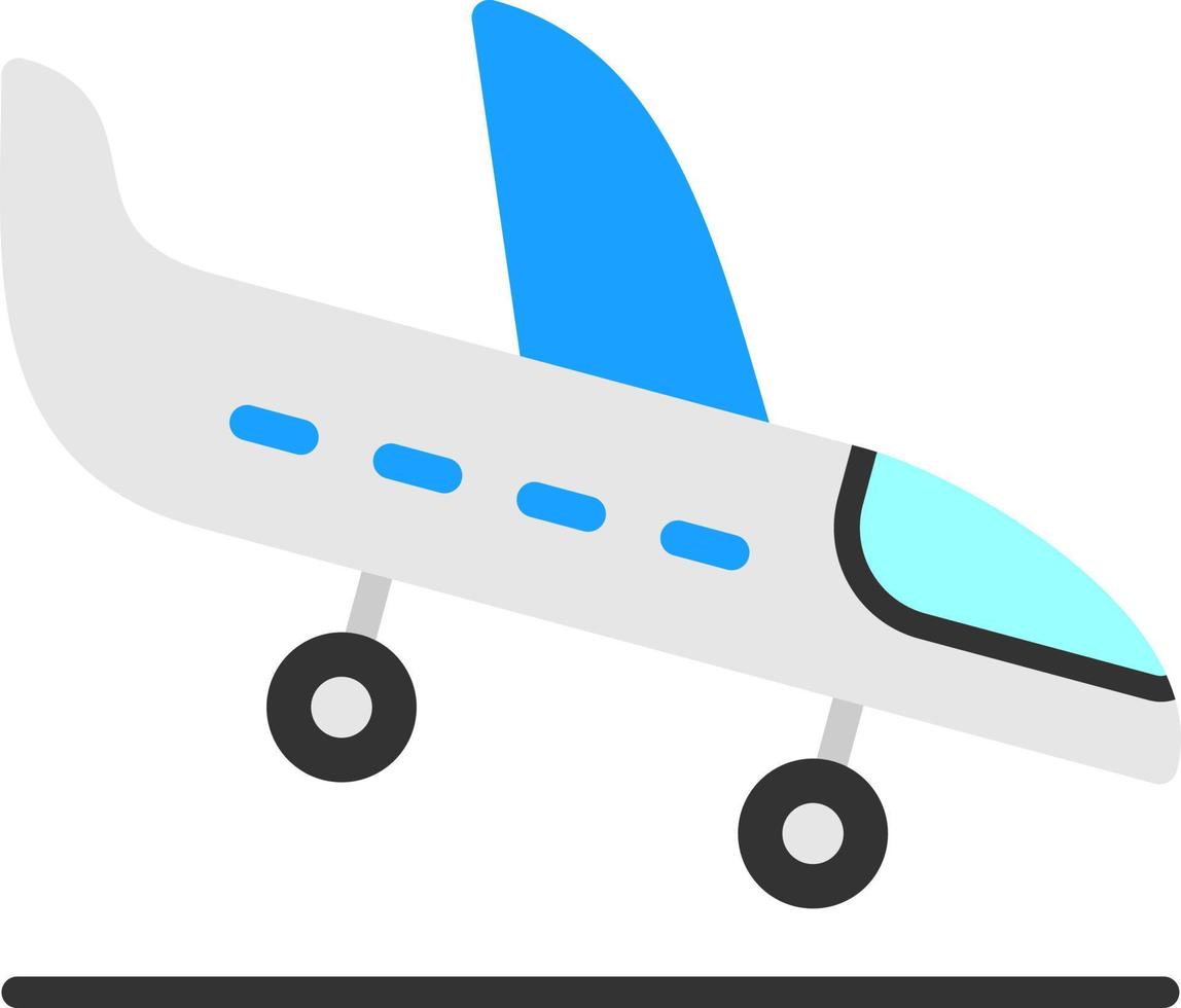 Landing Vector Icon Design