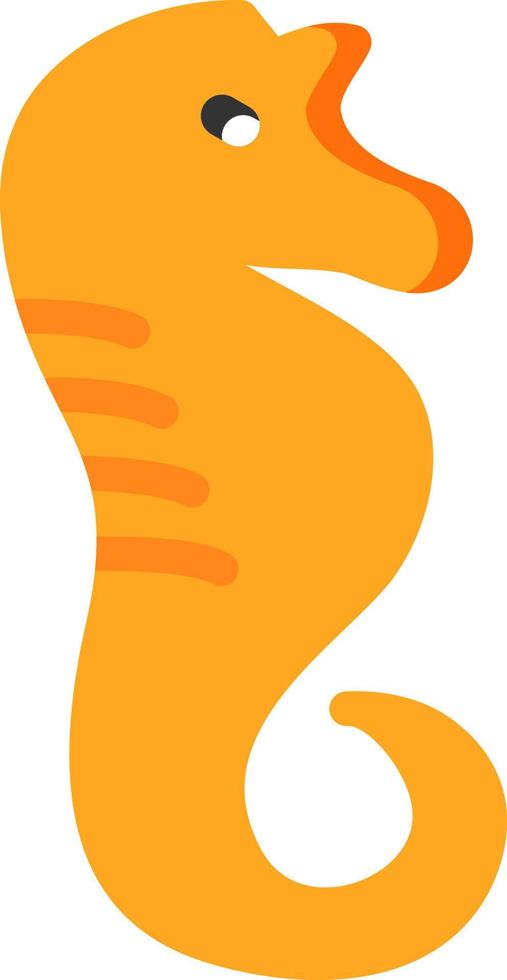 Seahorse Vector Icon Design