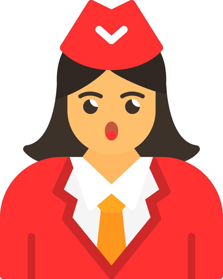 Hostess Vector Icon Design