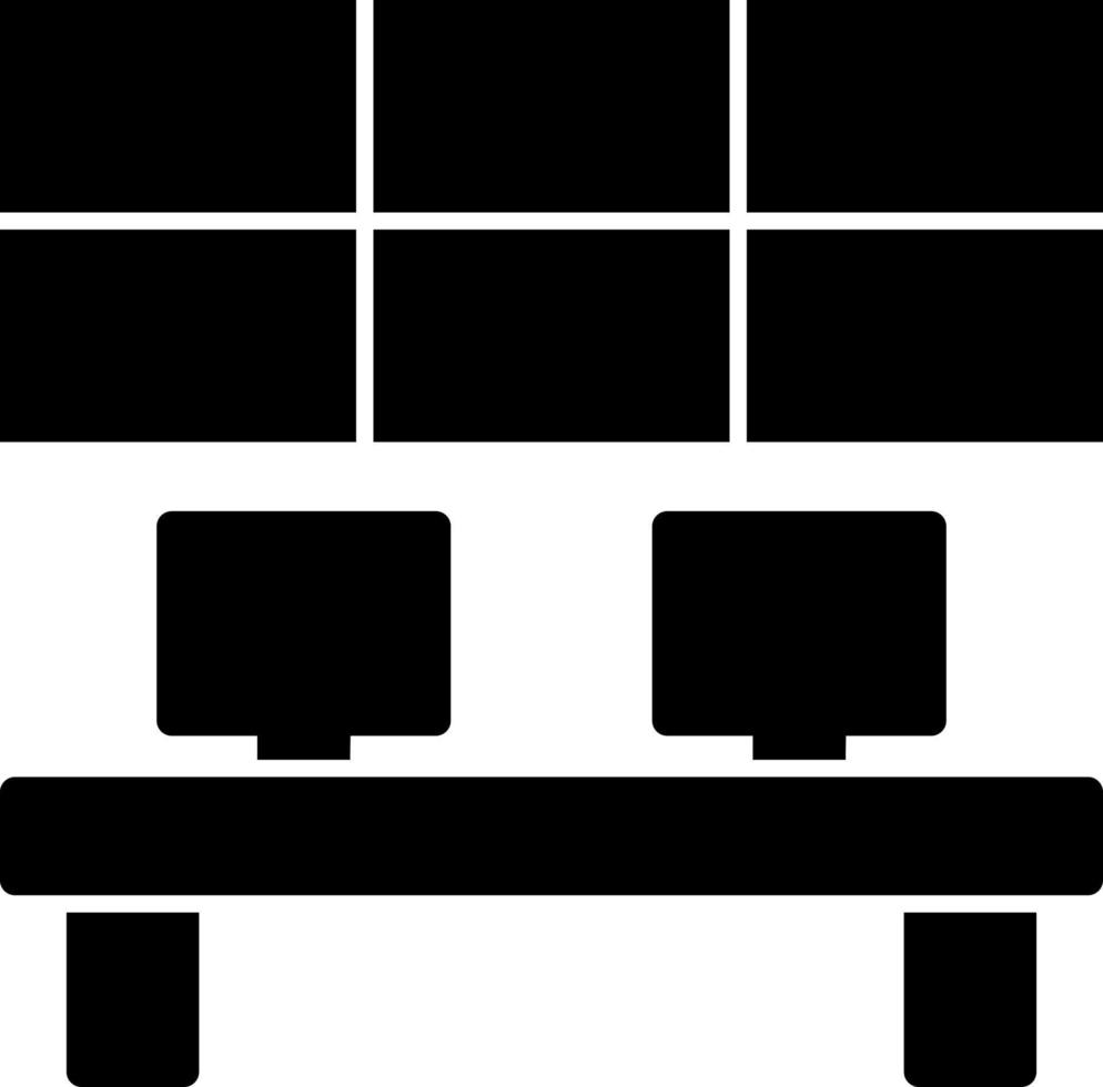 Control ROom Vector Icon Design