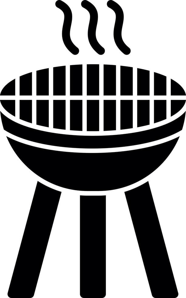 Grill Vector Icon Design