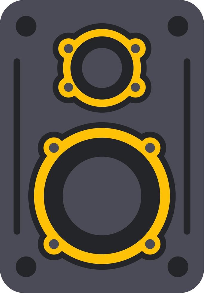 Speaker Vector Icon Design