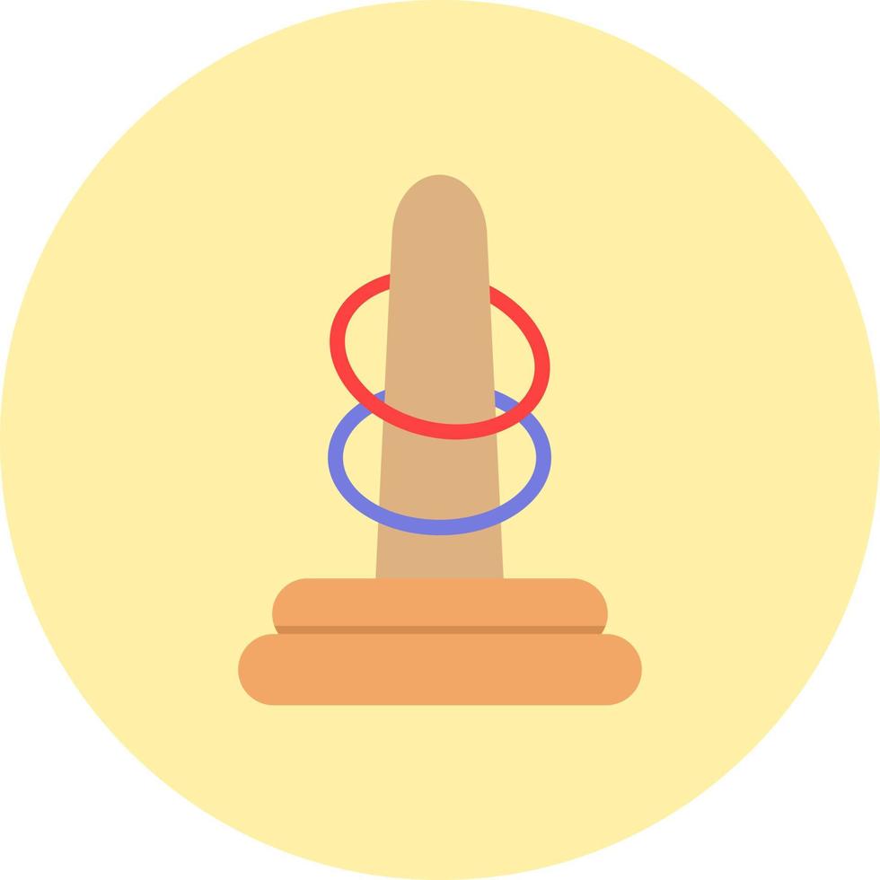 Ring Toss Vector Icon