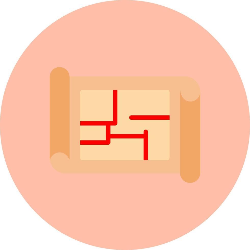 Floor Plan Vector Icon