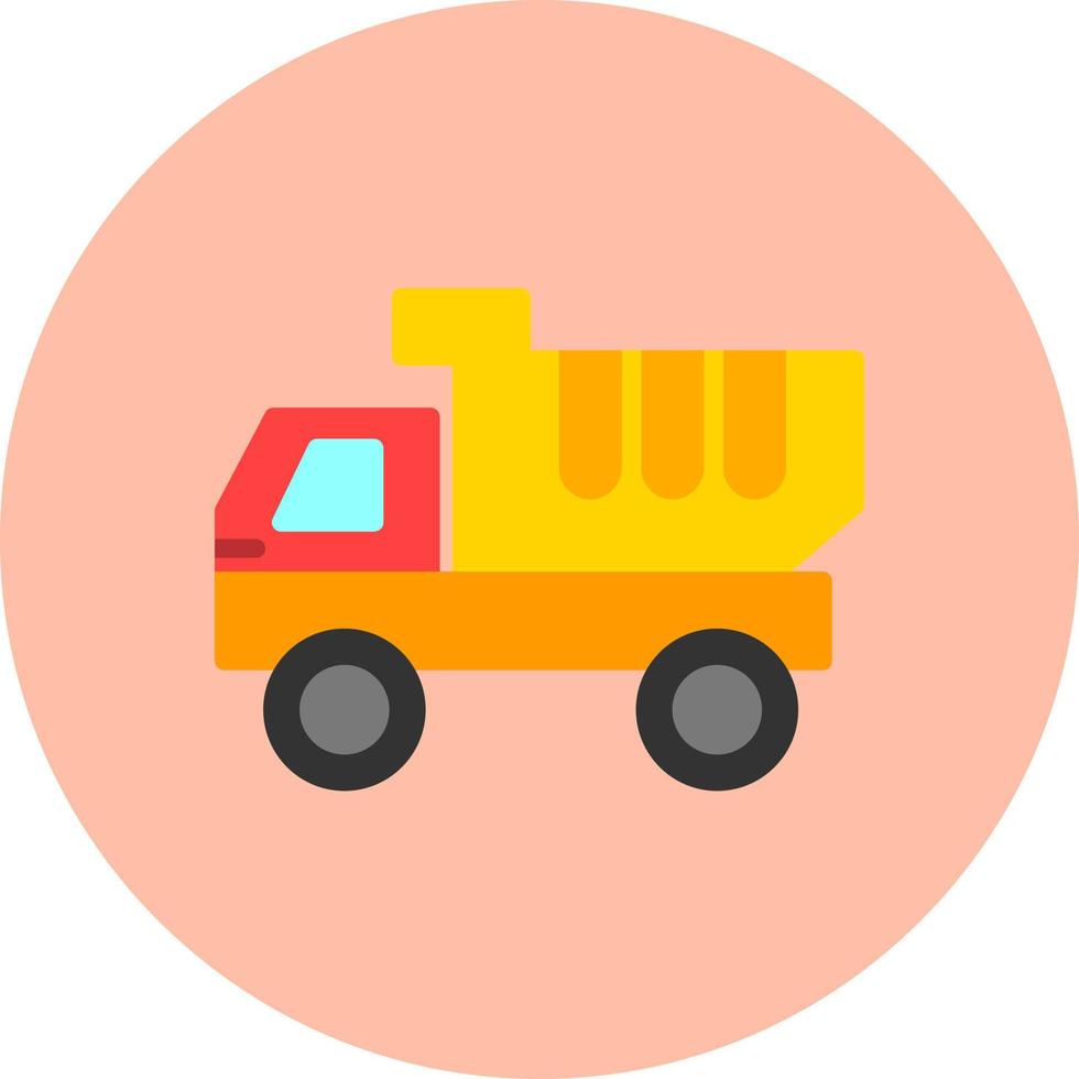 Dumper Truck Vector Icon