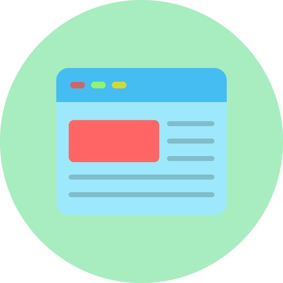 Browser Vector Icon