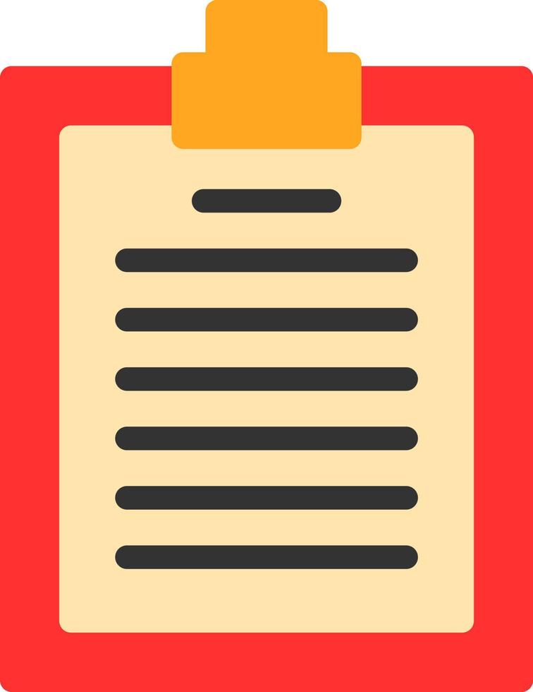 Clipboard Vector Icon Design