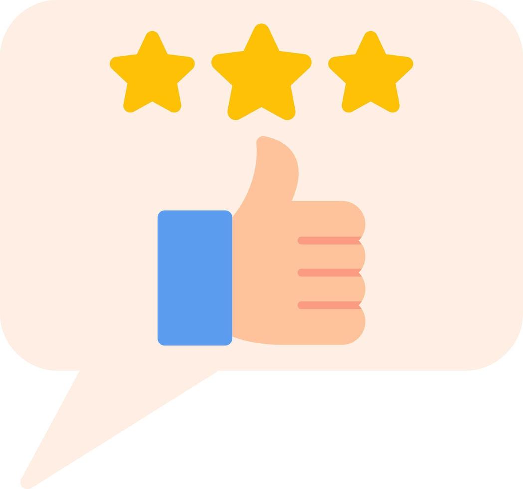 Good Feedback Vector Icon Design