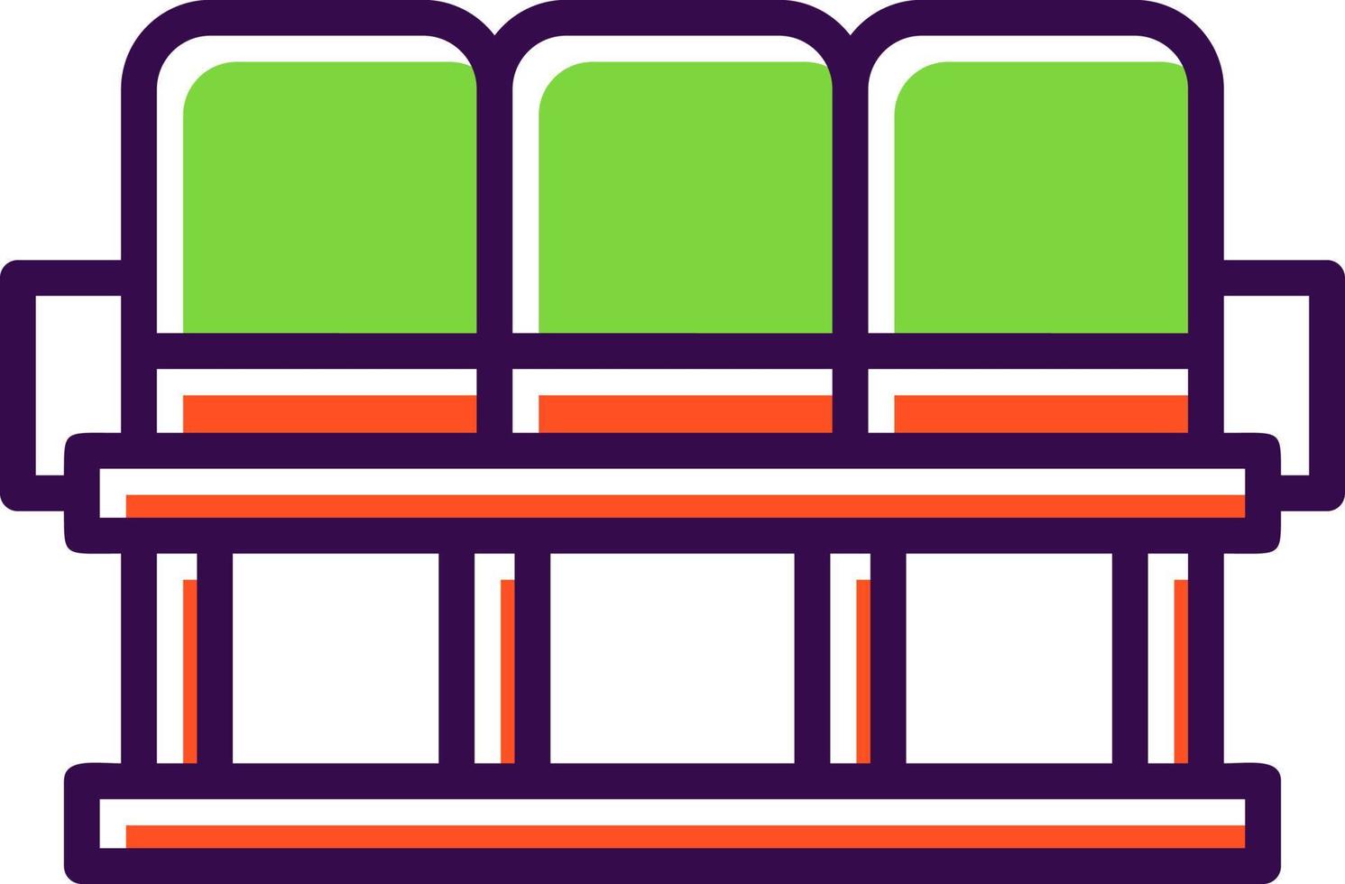 Sitting Area Vector Icon Design