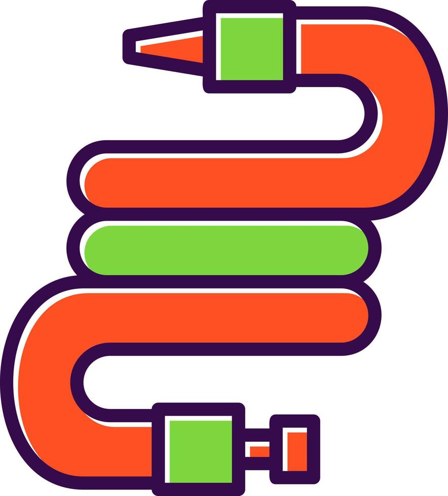 Hose Vector Icon Design