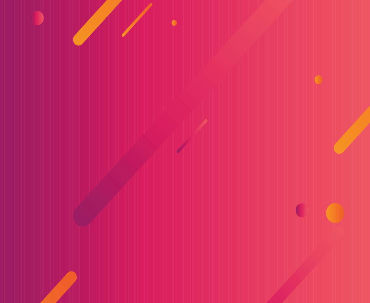 Background Pink And Orange Gradient Abstract Design Vector Illustration