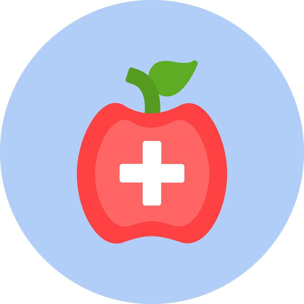 icono de vector de manzana