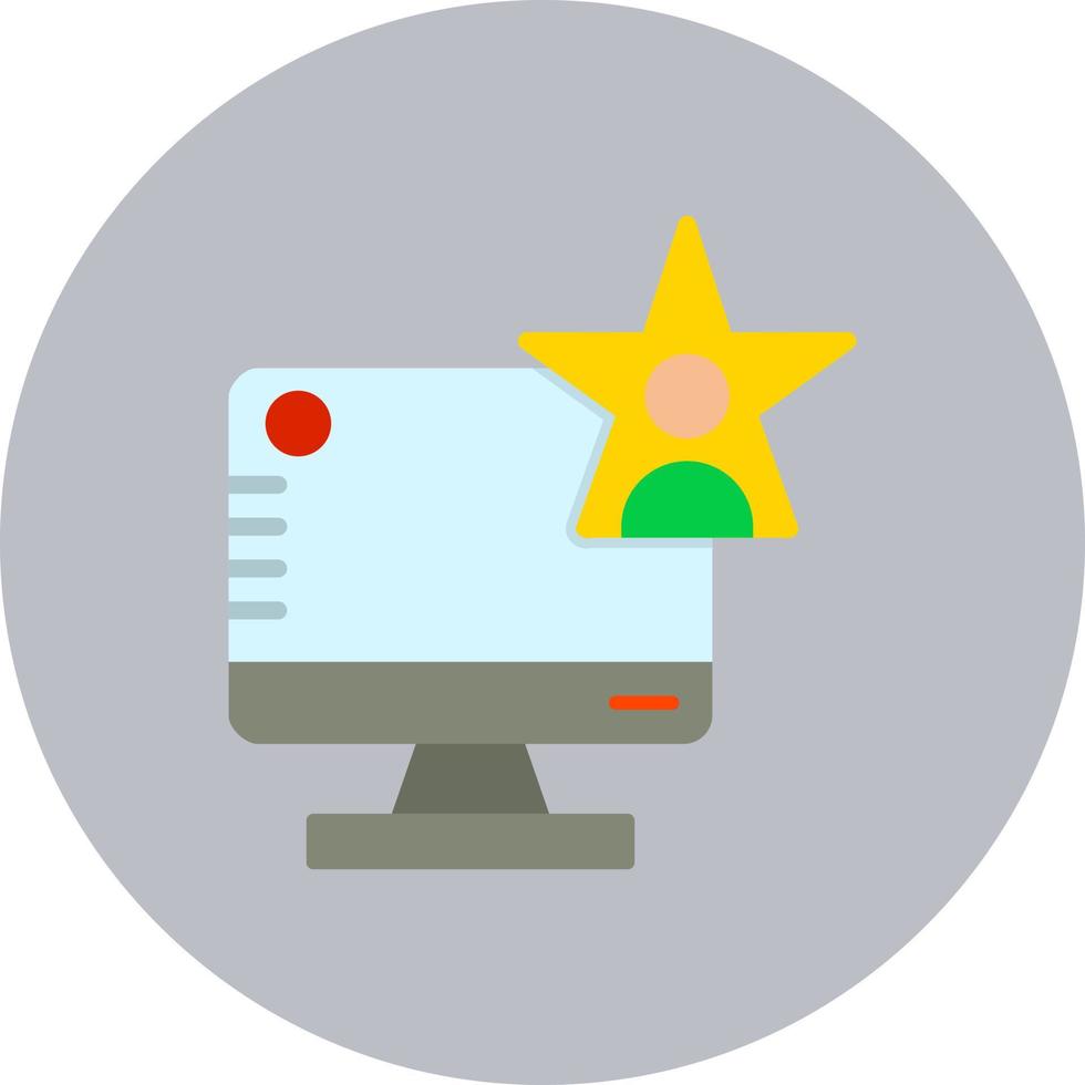 Influencer Vector  Icon