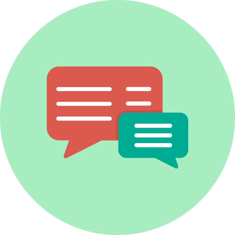 Dialog Vector  Icon