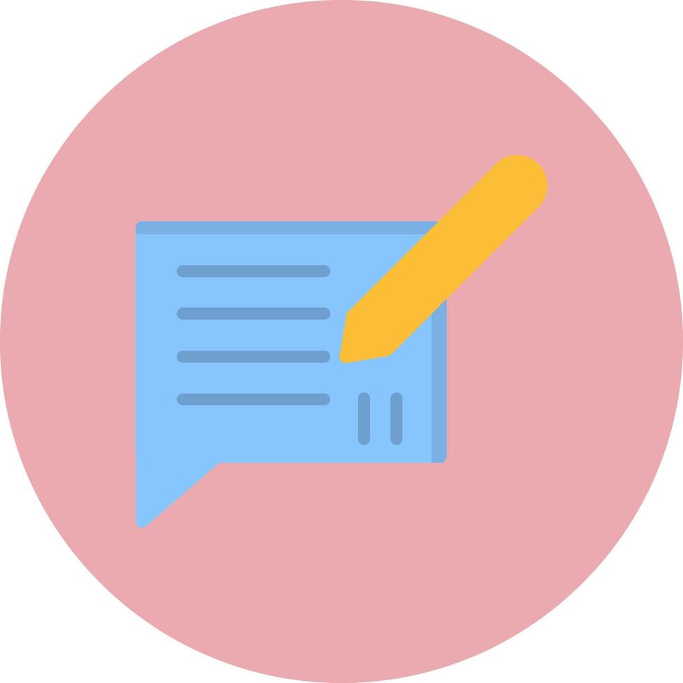 Feed Back Vector  Icon