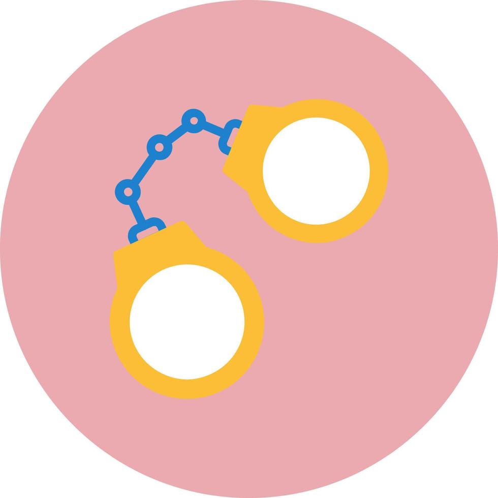 Hand Cuffs Vector  Icon