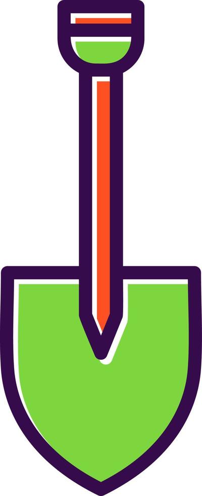 Shovel Vector Icon Design