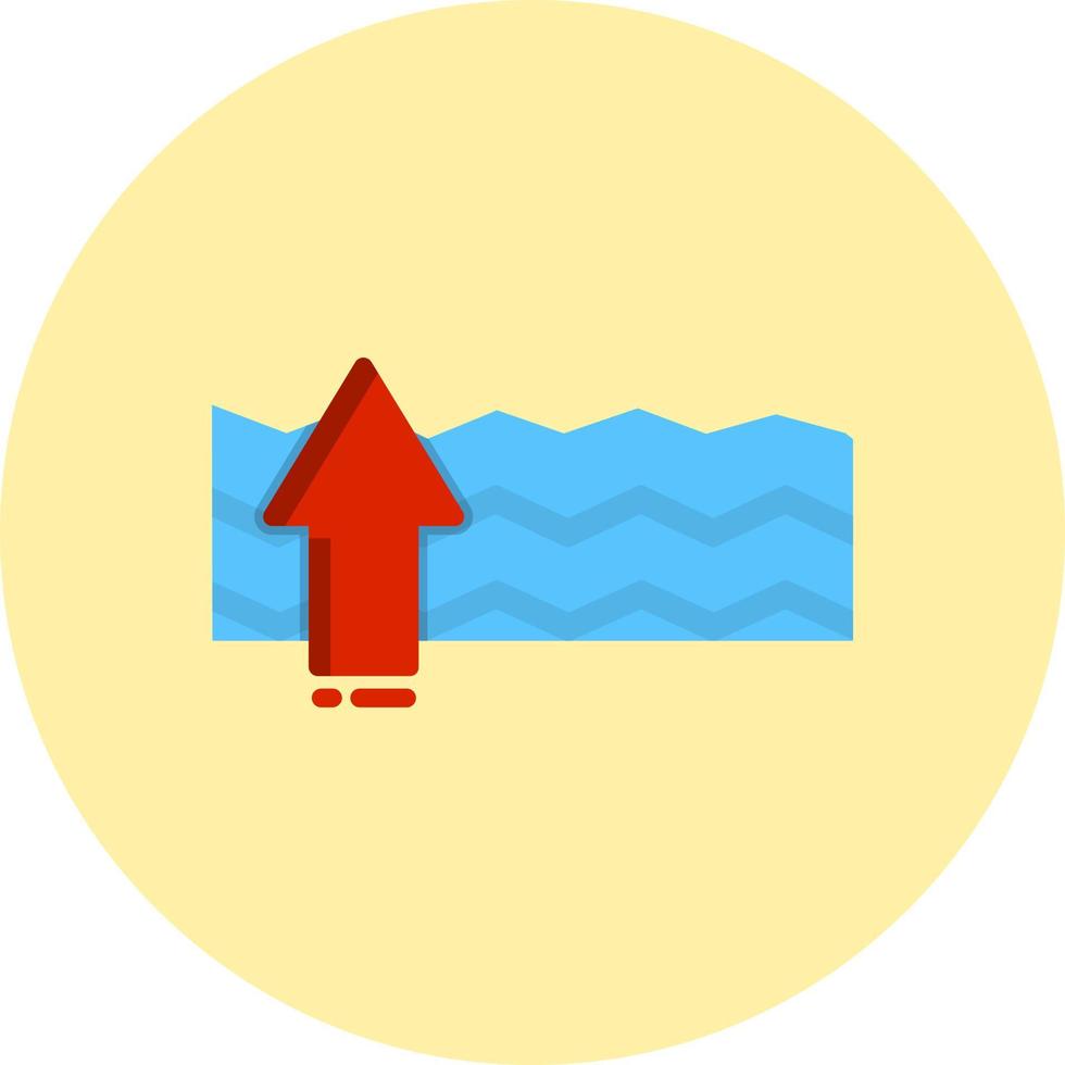 Tide Vector Icon Design