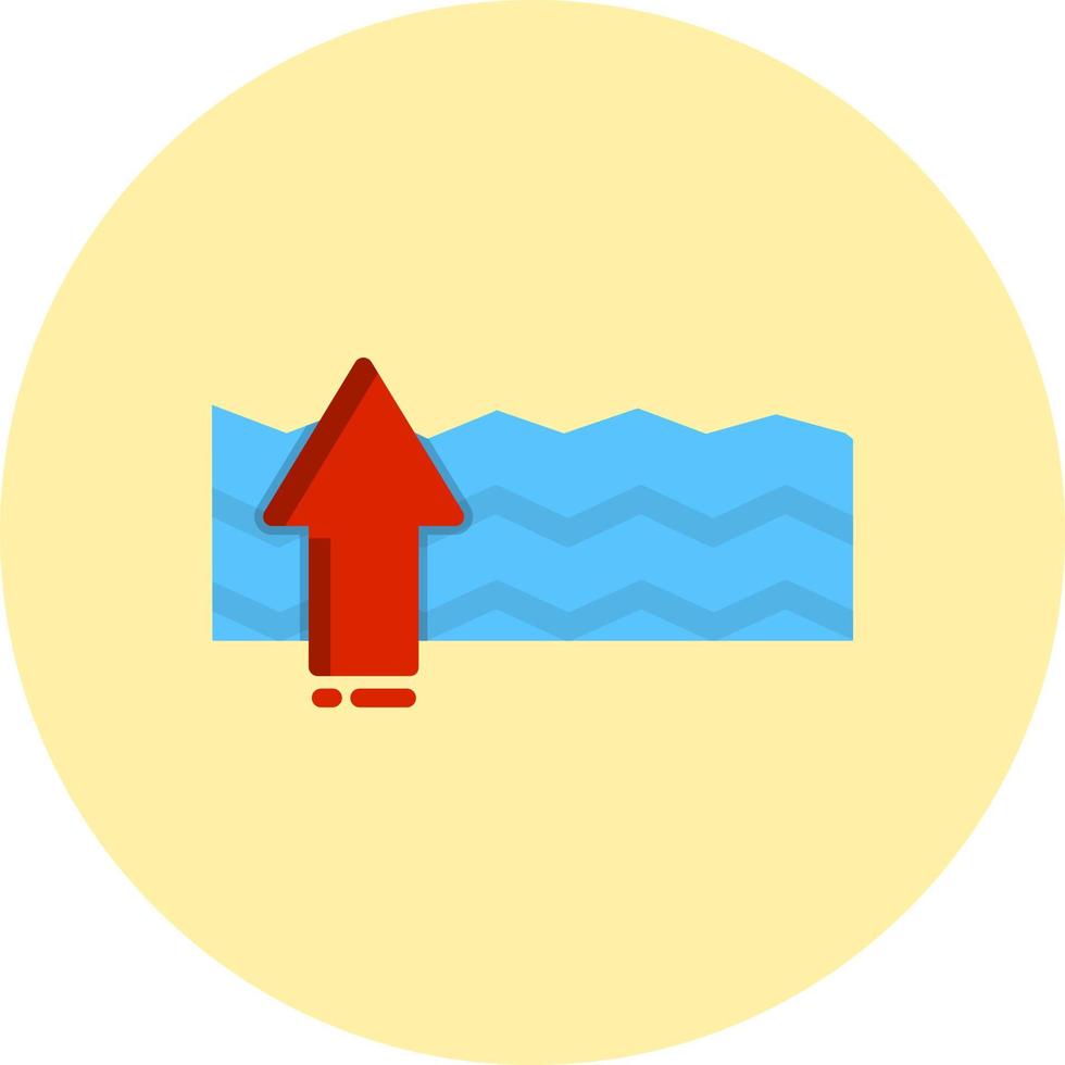 Tide Vector Icon Design