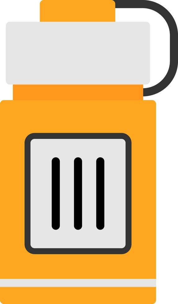 Water Bottle Vector Icon Design