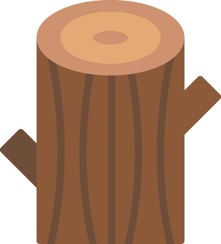 Log Vector Icon Design