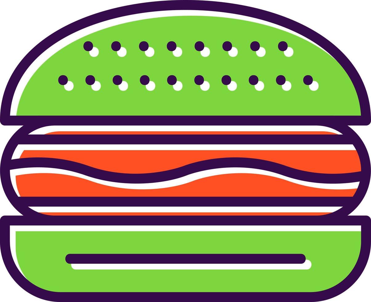 Sandwich Vector Icon Design