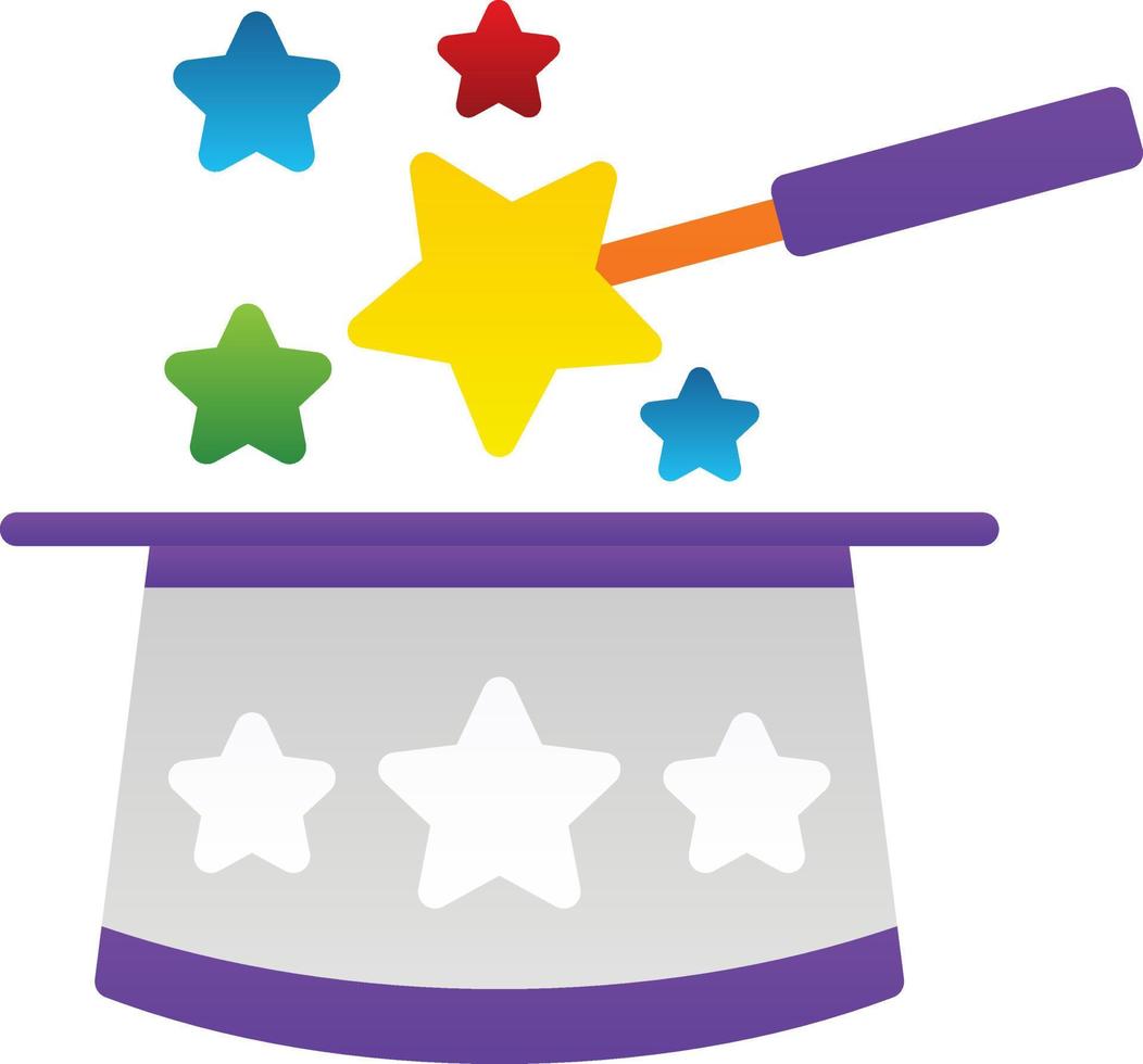 Magic Trick Vector Icon Design
