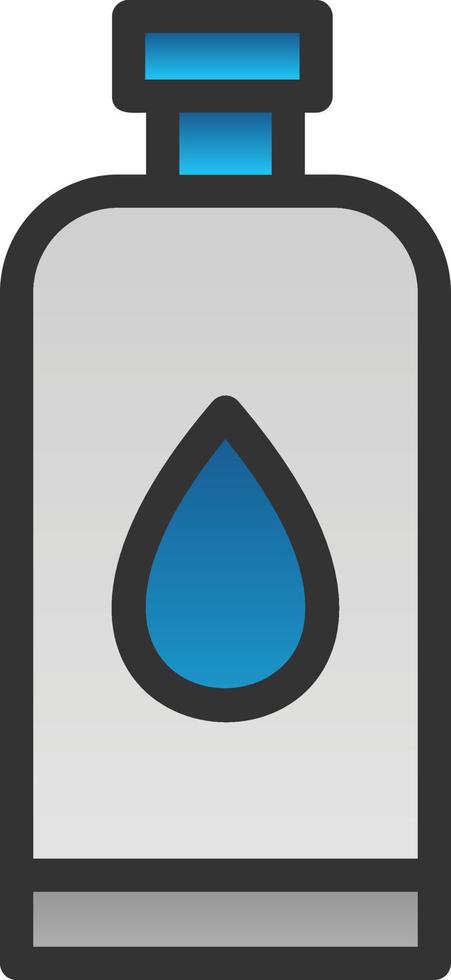 diseño de icono de vector de botella de agua