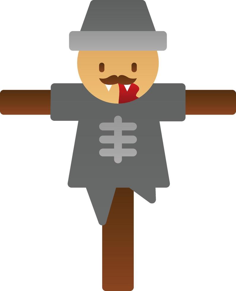 Scarecrow Vector Icon Design