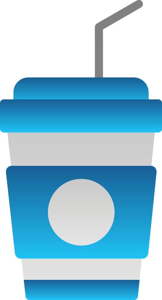 Plastic Cup Vector Icon Design
