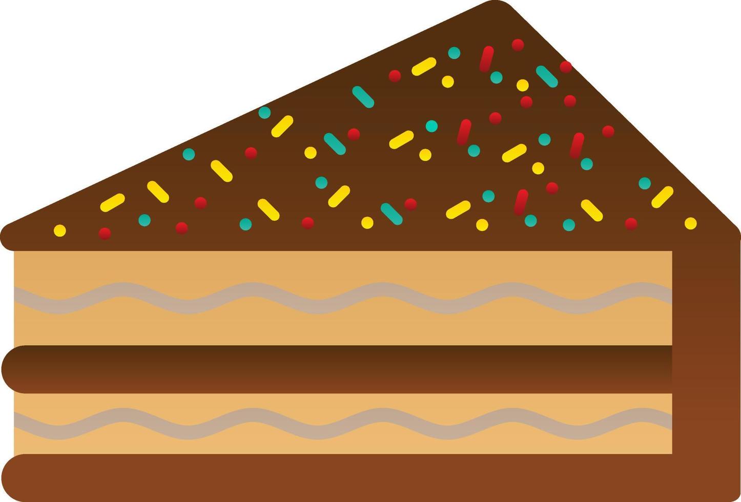 Cake Vector Icon Design