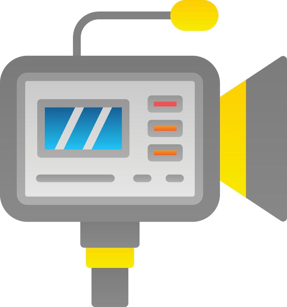 Video Camera Vector Icon Design