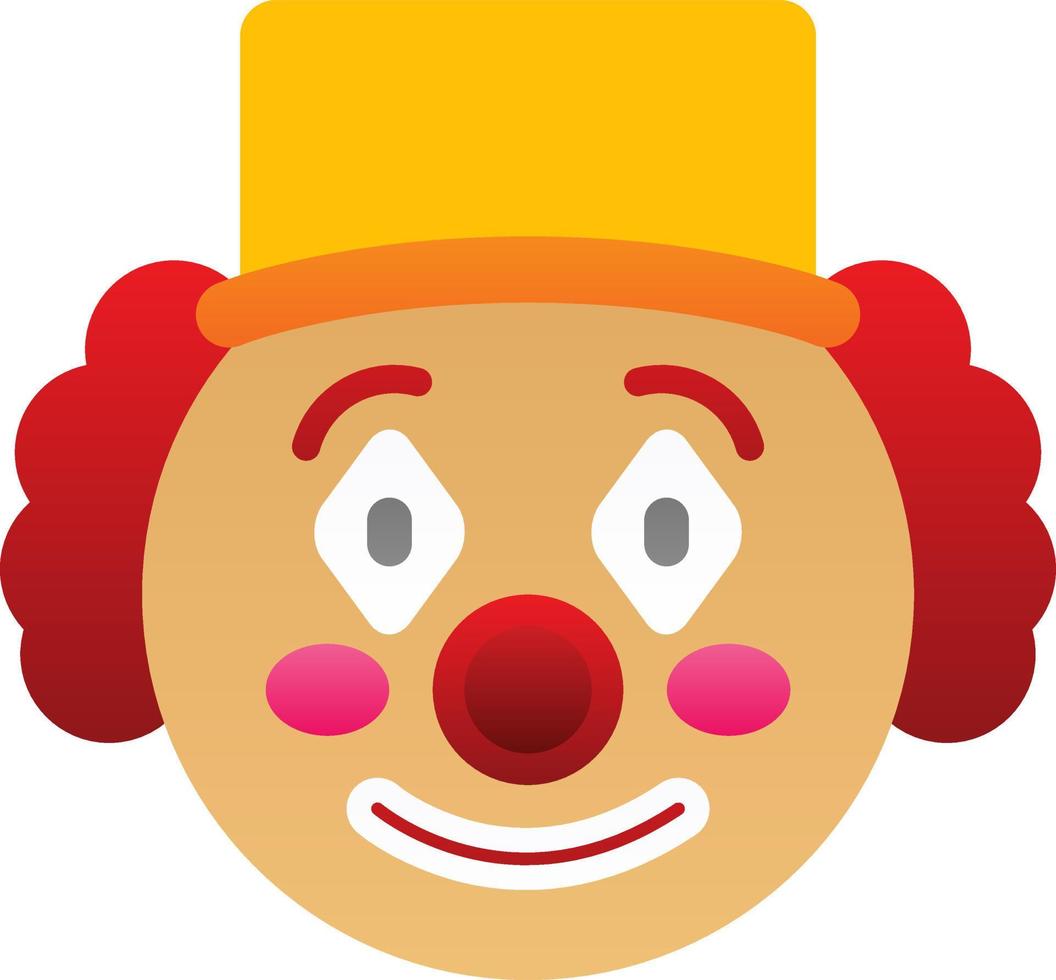 Clown Vector Icon Design