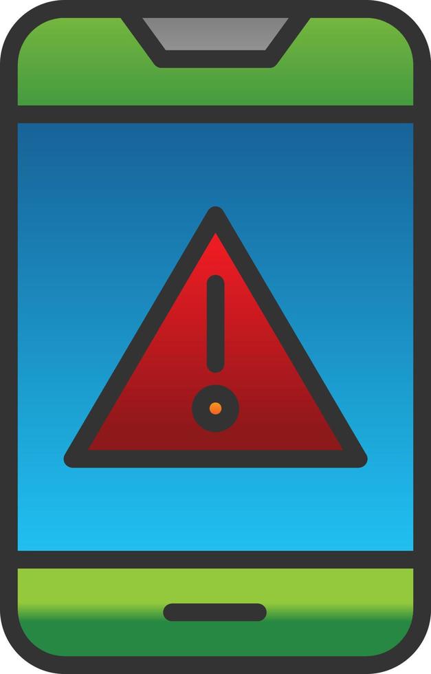 diseño de icono de vector de error