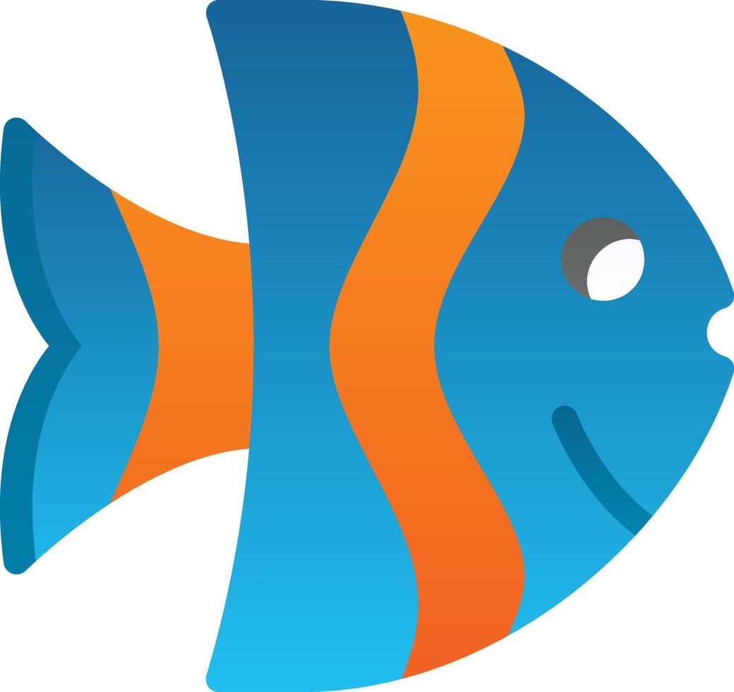 Angelfish Vector Icon Design