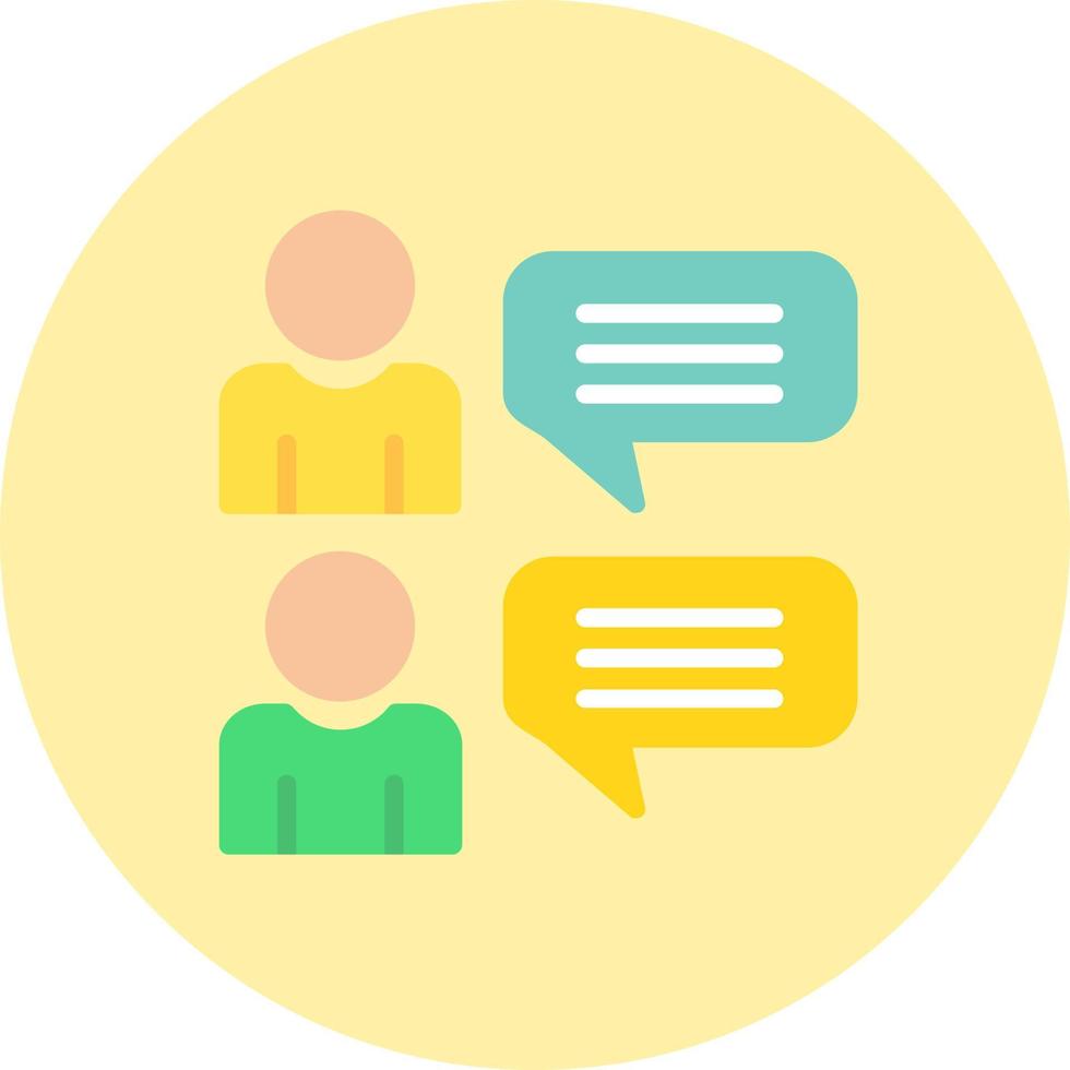 Opinion Icon Design vector