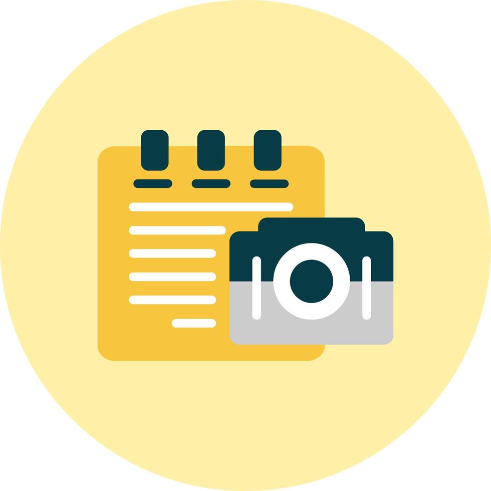 Notepad  Vector Icon