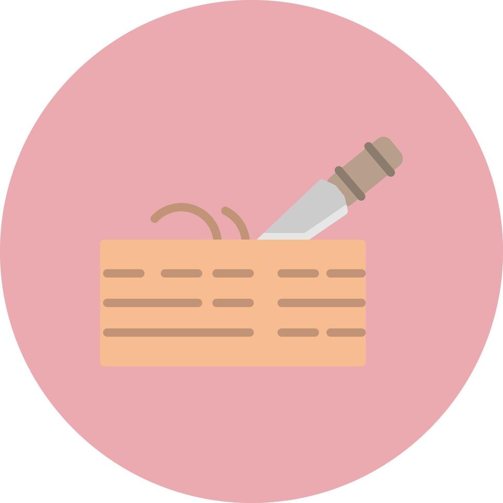 Wood Vector Icon