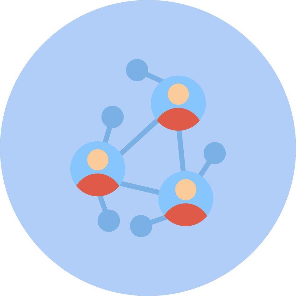 Networking Vector  Icon