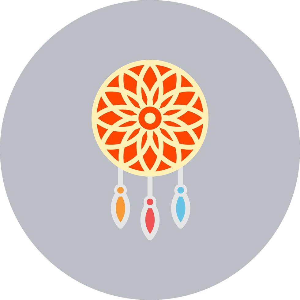 Dreamcatcher icon simple vector. Dream catcher 15205240 Vector Art