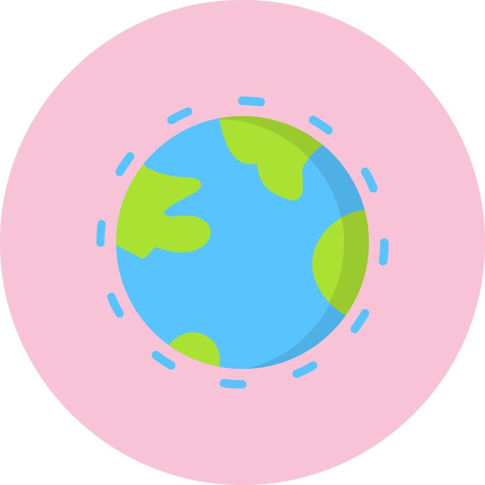 Ozone Layer Vector Icon Design