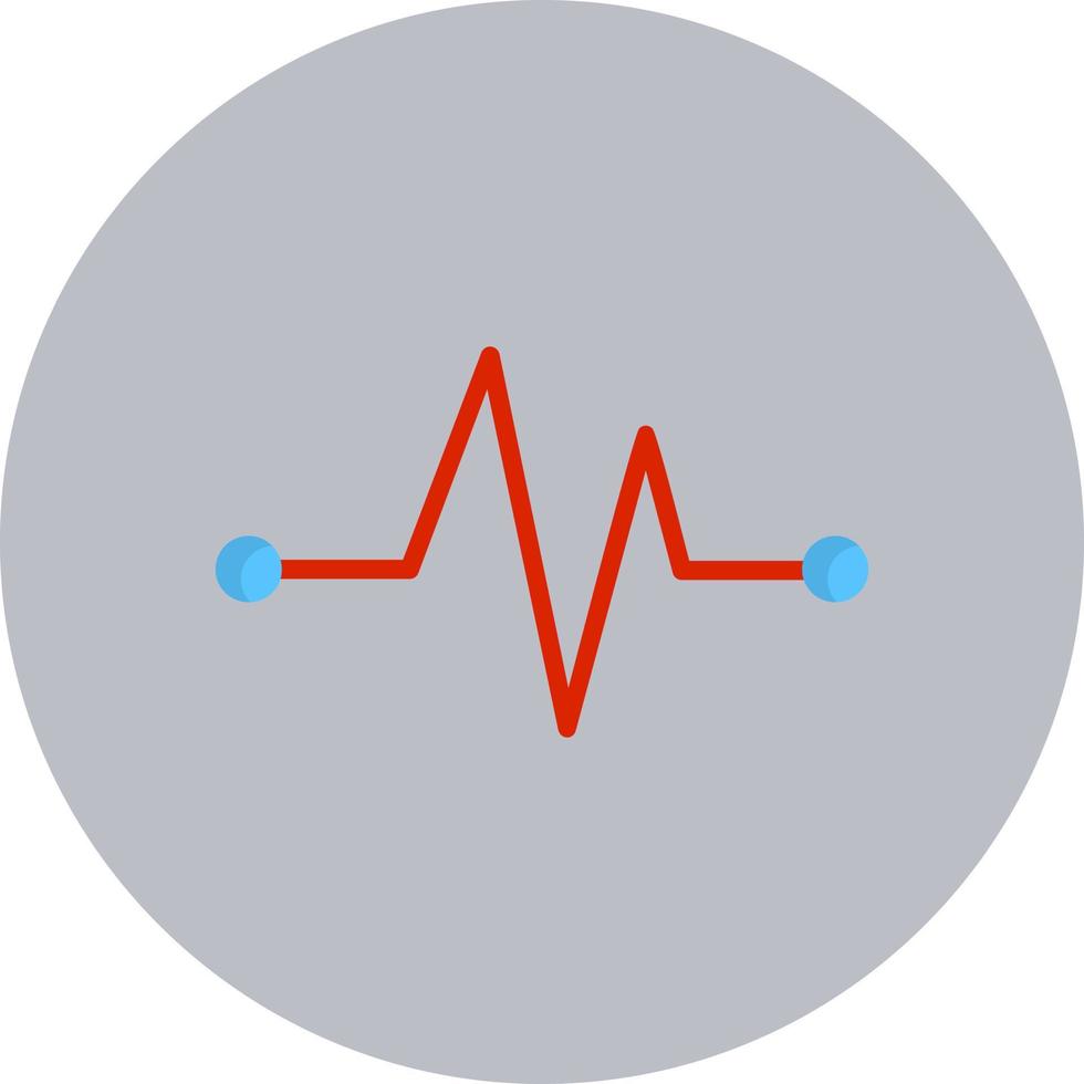 Cardiogram Vector Icon Design